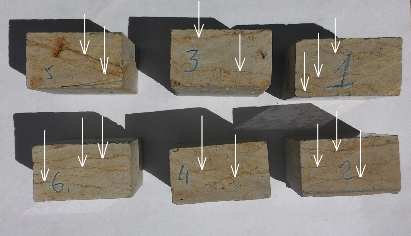 Defects and quality assessment of Jurassic stone