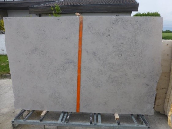 The specifics of using gray Jurassic limestone