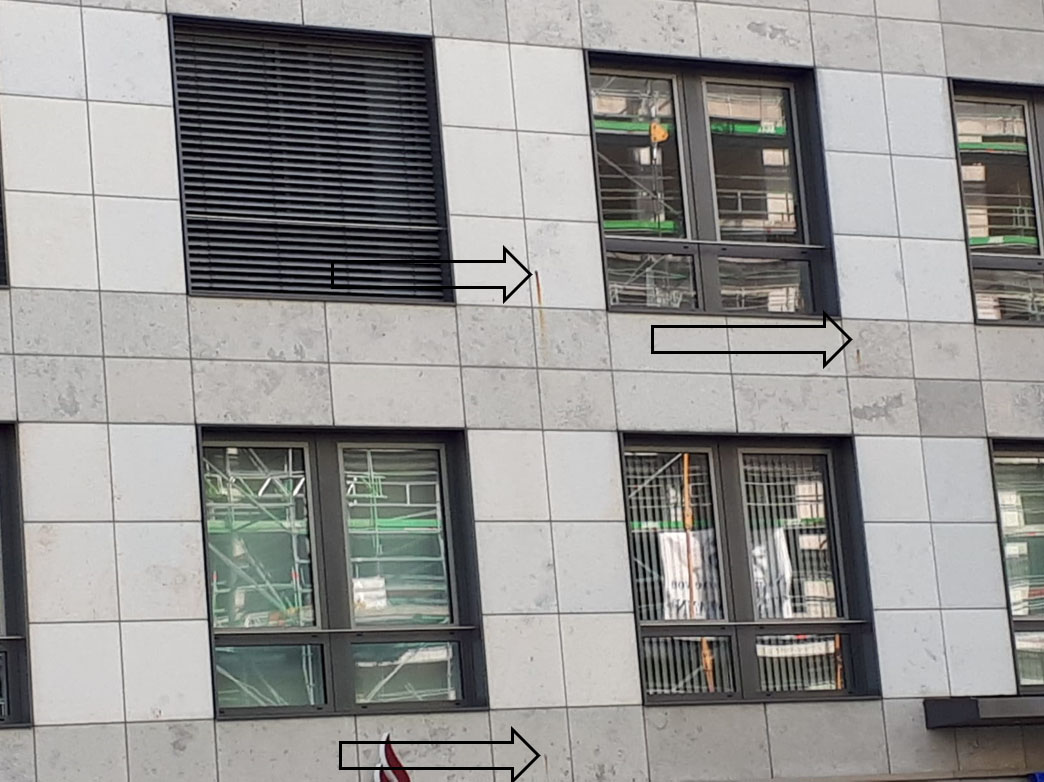 The specifics of using gray Jurassic limestone